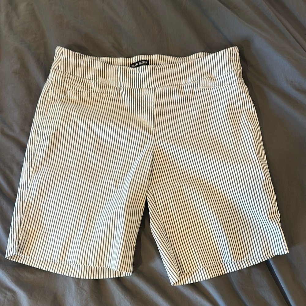 Hilary Radley Striped Shorts